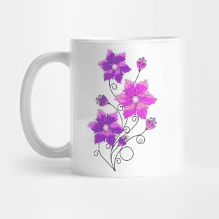 Pink Petunias Mug